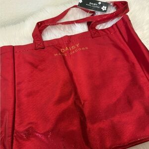 Marc Jacobs Daisy Shimmering Red Tote